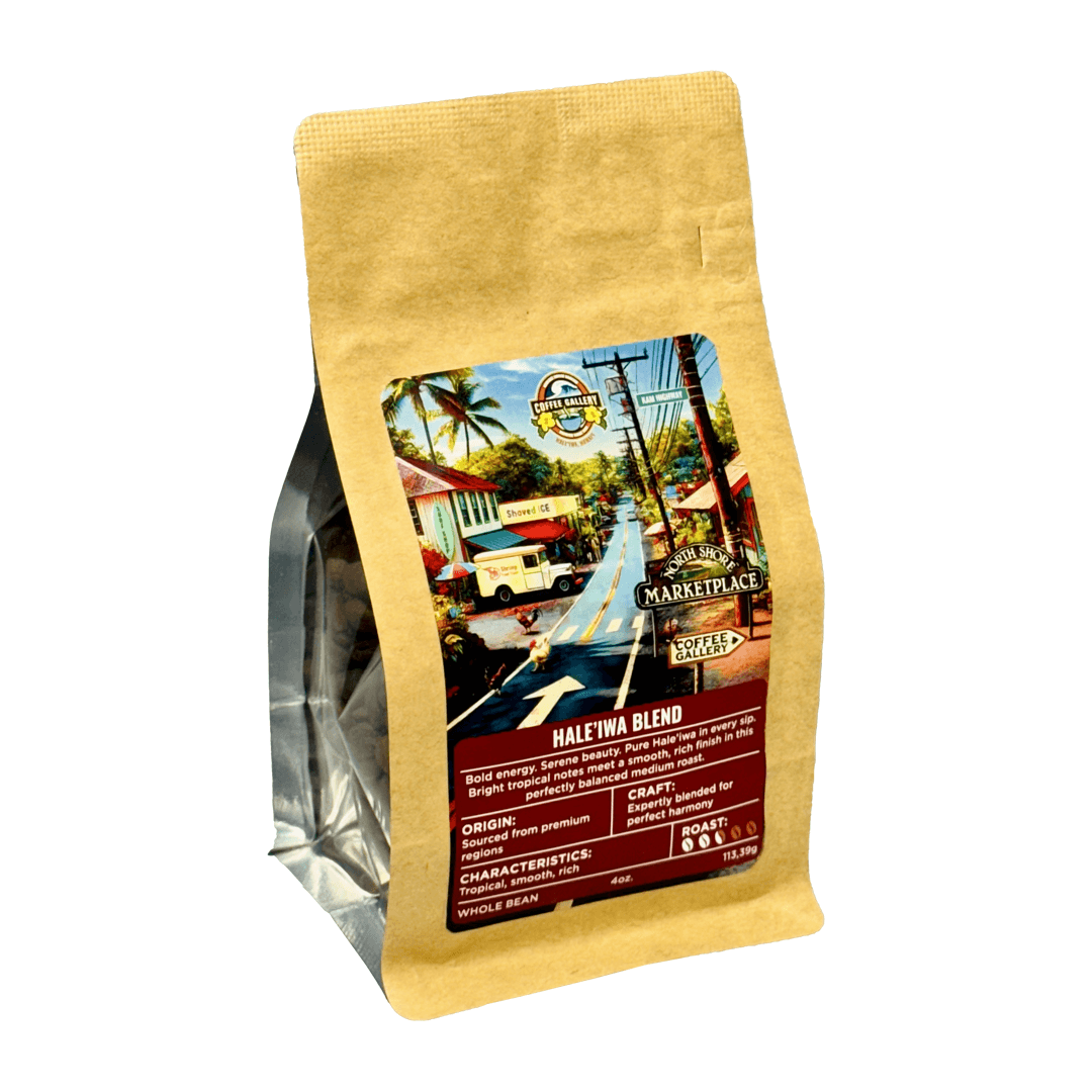 Haleiwa Blend - Whole Bean Coffee from Hawaii & Latin America Haleiwa Blend - Whole Bean Coffee from Hawaii & Latin America