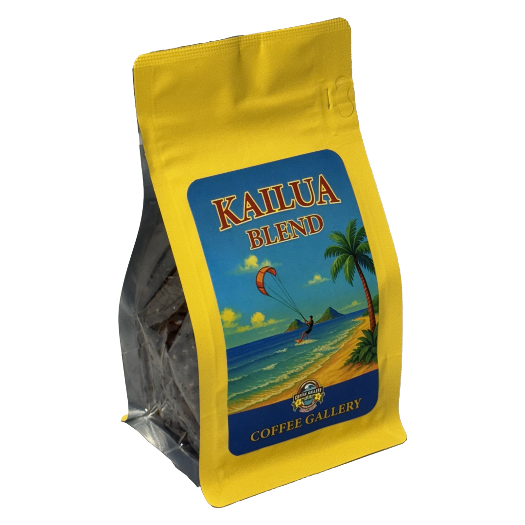 Kailua Blend Whole Bean Coffee - Medium Roast with Chocolate and