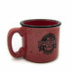 Without Coffee Mug Aqua Green, Red and White 4