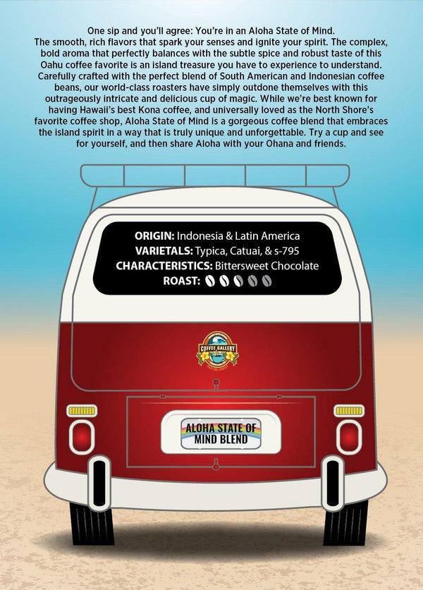 Aloha State of Mind Blend Medium Roast Typica, Catuai and s-795 7